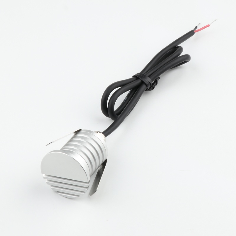 Mini LED Step Light 12V 24V 1W IP67 Waterproof Outdoor Recessed Spot
