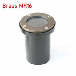 Brass Bronze Low Voltage LED In Ground Well Light MR16 12V 3W 5W 7W Outdoor Garden Landscape Underground Lamp Uplight